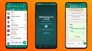 CHEGOU! NOVO WHATSAPP GB PRO V19.20 SUPER ATUALIZADO  2023 COM NOVOS RECURSOS (Versão Oficial)