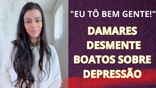 Cantora DAMARES afirma que não está DOENTE! E Fala sobre seu afastamento das redes sociais