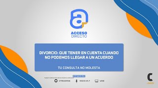 Divorcio y conflictos: ¿cómo proceder cuando no hay acuerdo?