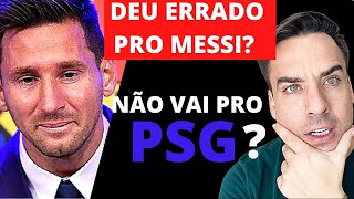 DEU RUIM PRO MESSI !!! COMEMORARAM A IDA DELE PRO PSG ANTES DA HORA #SHORTS