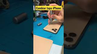 🔴Cambiando tapa iPhone!🗯️ #iphone #cambiartapa #apple