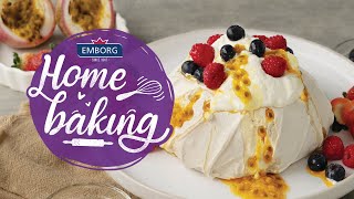 Indulgently Easy Pavlova | Emborg Home Baking