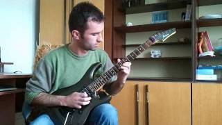 Steve Vai - The Crying Machine (guitar cover)