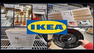 IKEA❗ZŁOTE SZTUĆCE❗PAŁECZKI DO SUSHI❗CZARNE TALERZE❗