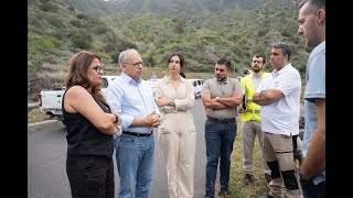 El Cabildo inicia los trabajos de eliminación de la caña común en  Hermigua y Valle Gran Rey