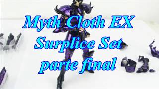 Myth Cloth EX - Surplice Broken Set EX - Bandai Tamashii - Review en español.Parte final.