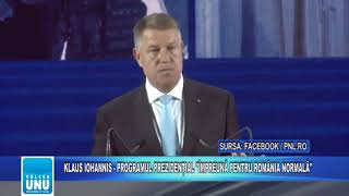 KLAUS IOHANNIS - PROGRAMUL PREZIDENȚIAL "ÎMPREUNĂ PENTRU ROMÂNIA NORMALĂ"