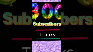 Thanku For 300 Subscribers ❤️ Thanku so much Guys