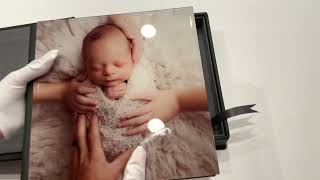 10x10 Album + Grandparent Book - Austin, TX Newborn Photographer