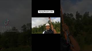 Flying Ravana Zip line Ella #ella #flyingravana #travel #srilanka