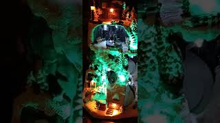 CHRISTMAS MUSICAL ANIMATED SKIING RESORT DECORATION 2022.