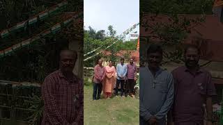 Press Club of Hyderabad President Sri Venu Gopal Naidu hoisting the National flag on 15th August.