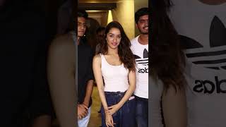 Shraddha Kapoor is Spotted During Her Movie Promotion #shorts