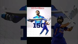 150 T20's for Hitman  🇮🇳🏏  #rohitsharma #hitman #trending #viral #usmanbytes #shortsfeed