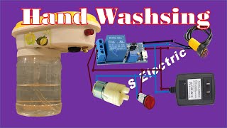 Chế Máy Rửa Tay Sát Khuẩn | How to Make Automatic Hand Washing Machine