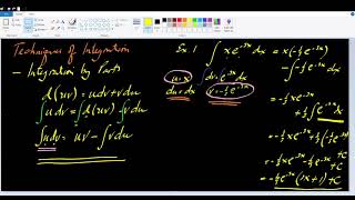 Integration by Parts