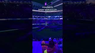 FIFA plays Speed "World cup" song in Qatar 🤯😧 #shorts #worldcup #worldcupsong