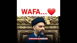 Wafa..molana nusrat bukhari short video | allama nusrat bukhari whatsapp status video | short