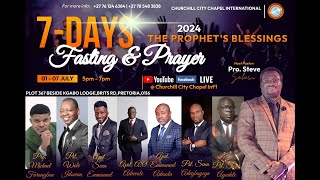 7 DAYS FASTING AND PRAYER SERVICE  (DAY 7)  07\07\2024