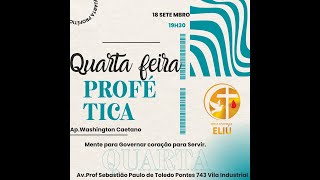 Quarta Feira | Profética | Yom Kippur | 2024 |Com Apóstolo Washington Caetano (12)98320-1981