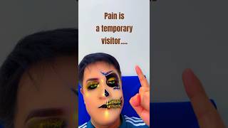 Pain is a temporary visitor... #quotes