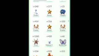 Pokemon Go Over 60+ bulbasaurs caught