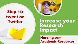 13 - Use Twitter to promote your research