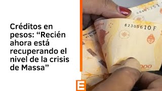 Leonardo Piazza sobre el crecimiento de los créditos en pesos