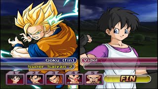 Dragon Ball Z Budokai Tenkaichi 3 Goku SSJ2 VS Videl