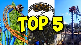 Top 5 BEST Roller Coasters in the UK (2024)