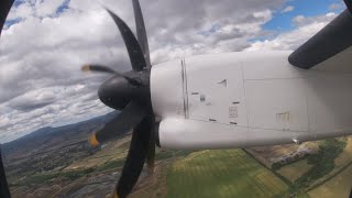 QantasLink De Havilland Dash 8 Q400 Takeoff | Launceston | VH-LQH