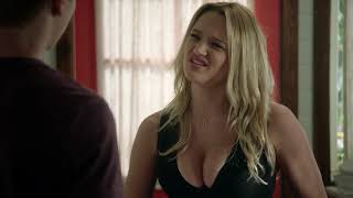 Hunter King busty in sexy black dress #3.  VIDEO LOOP!