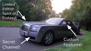 I spotted a Rolls Royce Ghost!