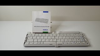 Quick look at the Nokia Wireless Keyboard SU-8W (from 2007)