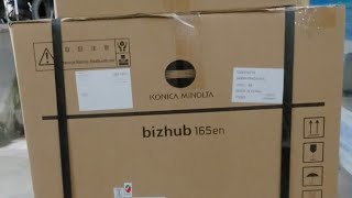 KONICA MINOLTA bizhub165en Unboxing & Installation(@ProfessionalHussain9048)