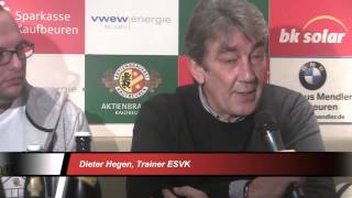 Pressekonferenz des ESVK nach dem Heimspiel gegen Dresden am 18.10.2013 (Wir sind Kaufbeuren)