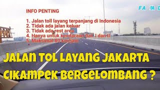 Tol layang jakarta cikampek bergelombang || Katanya bergelombang