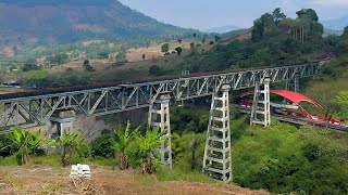 Jembatan Kereta Ini Pemegang Takhta Elevasi Tertinggi Di Indonesia ⁉️