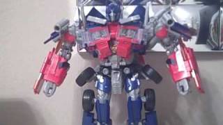 Special 50'th video celebration ROTF Optimus Prime review