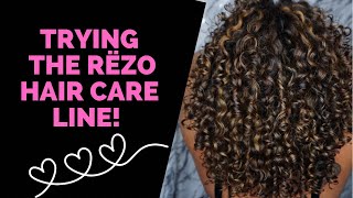 Styling with Gel Only #rezohaircare