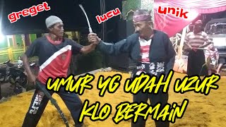 se sepuh yang usianya hampir 100 th adu kekuatan sama yunior.. ||.. hebat...