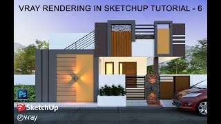 vray rendering in sketchup tutorial 6