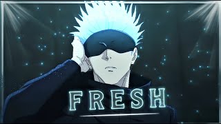 "GOJO" Jujutsu Kaisen - Fresh [Edit/AMV] | Capcut 📱 Quick!