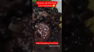 FEIJOADA NO ALMOÇO DE DOMINGO #shorts #youtubeshorts