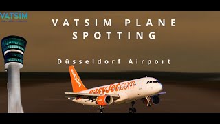 Düsseldorf plane spotting VATSIM