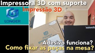 Como fixar as peças pra não descolar da mesa? adesivo funciona? #dicas #3d