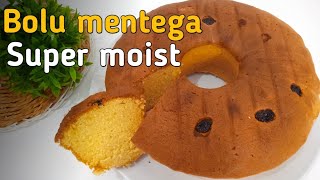 CARA BIKIN BOLU MENTEGA YANG SUPER MOIST, LEMBUT DAN GAK SERET