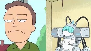 Jerry vs Snuffles | Rick and Morty