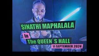 (Vol.31 No.02) = SINATHI MAPHALALA In THE QUEEN`S HALL = EDINBURGH (s/uk) = 11 SEPTEMBER 2024