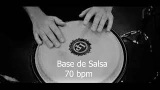 Base de Salsa | 70 BPM - "Instrumental Percusión" USO LIBRE